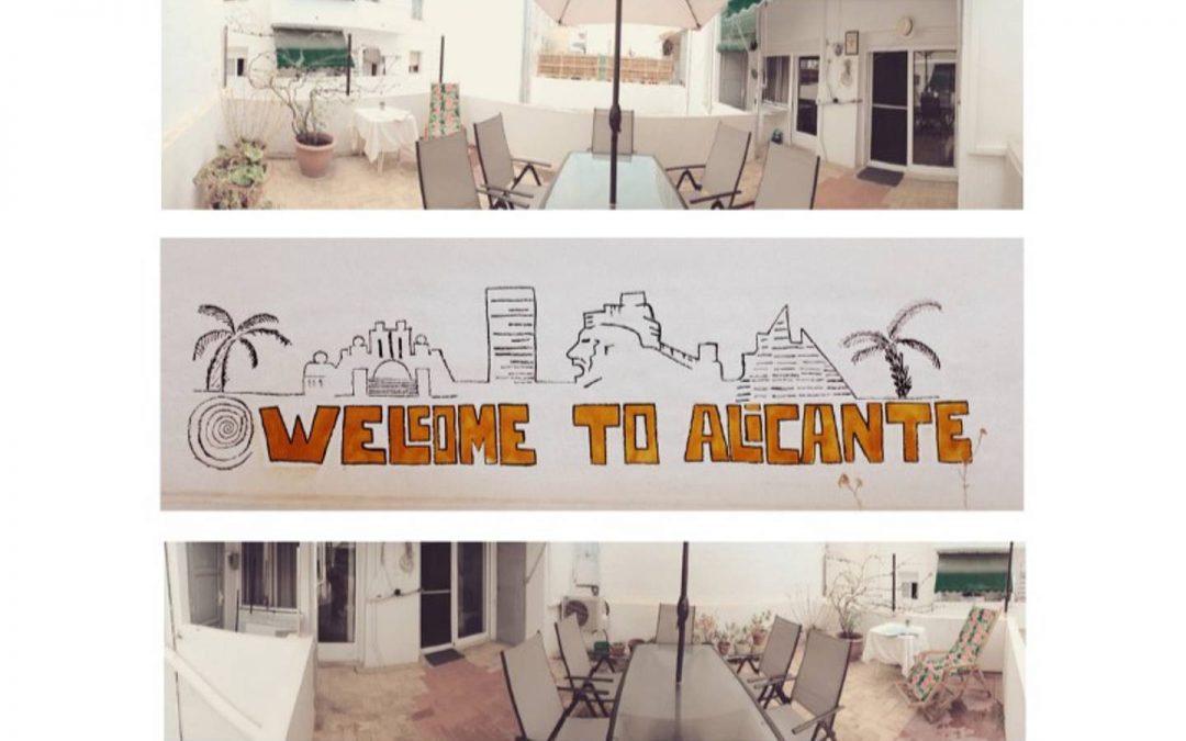 Apartamento con gran terraza en el Centro